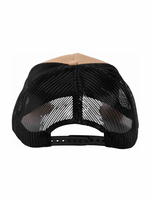 Meatfly Meatfly шапка с козирка Corey Trucker Beige Live | Черна |