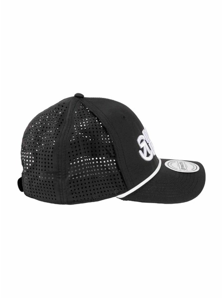 Meatfly Meatfly шапка с козирка Nollie Perfor Cap Black / White Revital | Черна | Размер