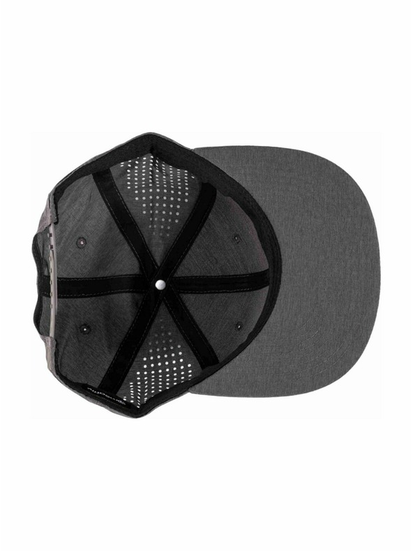 Meatfly Meatfly шапка с козирка Keery Perfor Snapback Grey / Black Revital