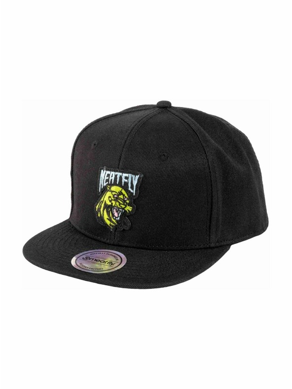 Meatfly Meatfly шапка с козирка Hornet Snapback Black Panther | Черна |