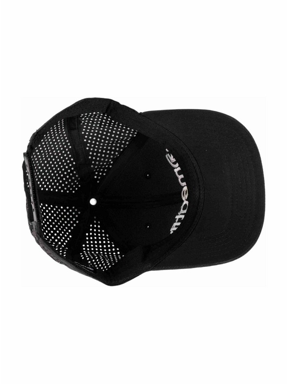 Meatfly Meatfly шапка с козирка Nollie Perfor Cap Black / White Logo | Черна | Размер