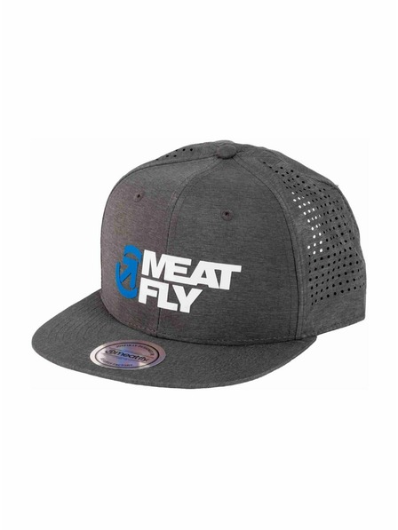 Meatfly Meatfly шапка с козирка Keery Perfor Snapback Grey / White Revital | Сива | Размер