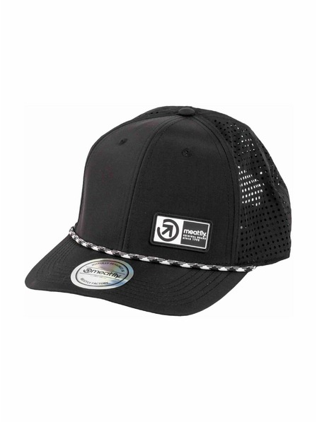 Meatfly Meatfly шапка с козирка Ollie Perfor Cap Black Brand | Черна |