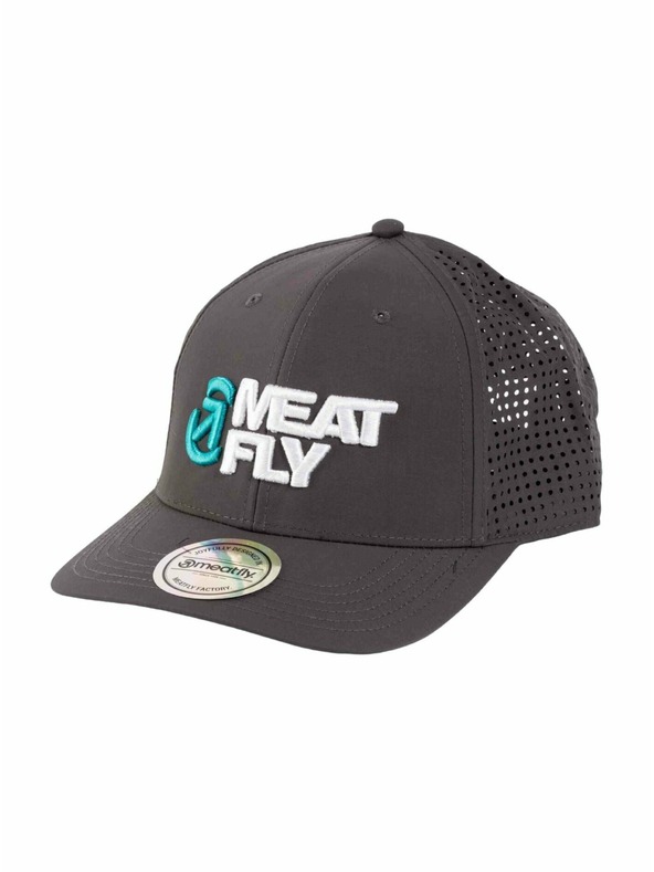 Meatfly Meatfly шапка с козирка Nollie Perfor Cap Grey / White Revital | Сива | Размер