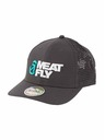 Meatfly Meatfly шапка с козирка Nollie Perfor Cap Grey / White Revital | Сива | Размер