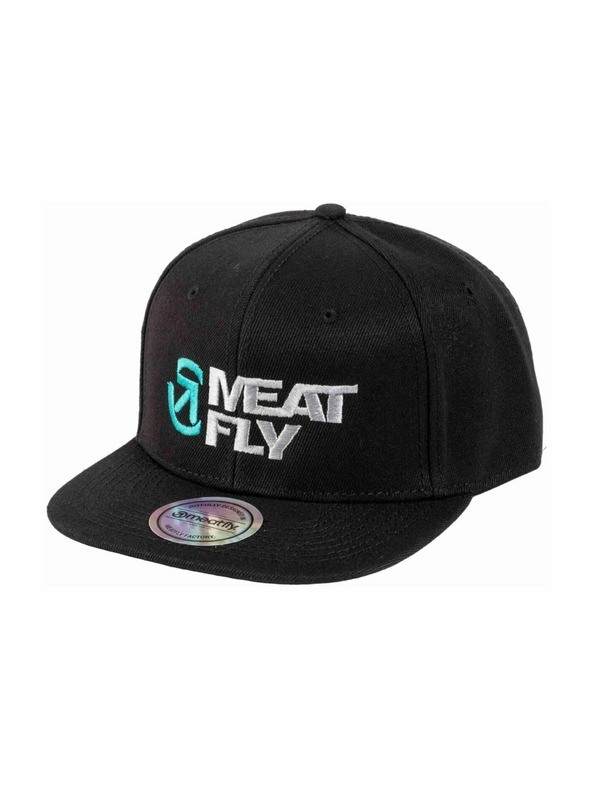 Meatfly Meatfly шапка с козирка Ness Snapback Black / Grey Revital | Черна | Размер