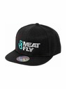 Meatfly Meatfly шапка с козирка Ness Snapback Black / Grey Revital | Черна | Размер