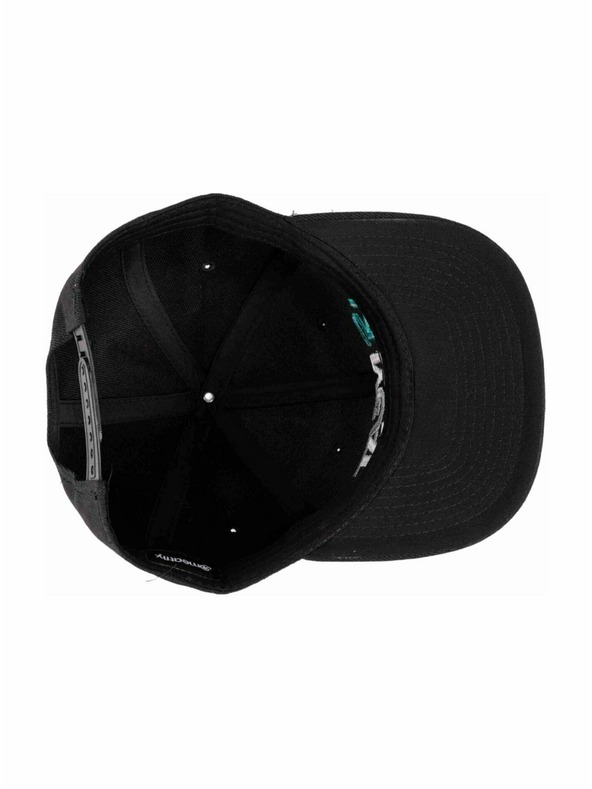 Meatfly Meatfly шапка с козирка Ness Snapback Black / Grey Revital | Черна | Размер
