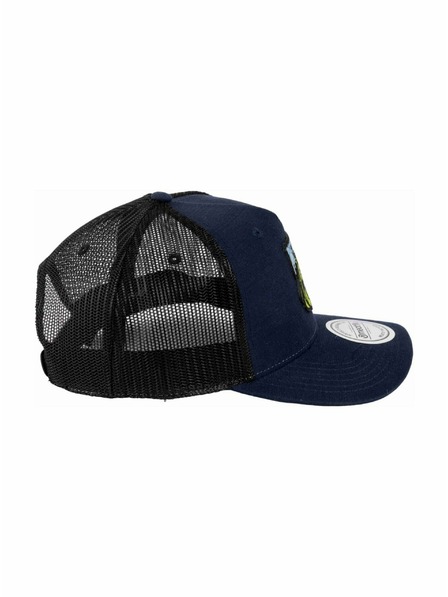 Meatfly Meatfly шапка с козирка Hawkye Trucker Navy Blue Panther | Синя |