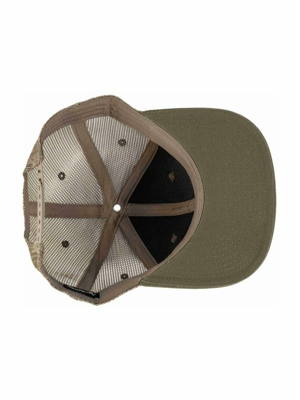 Meatfly Meatfly шапка Thunderbolt Trucker Olive Peak | Зелена |