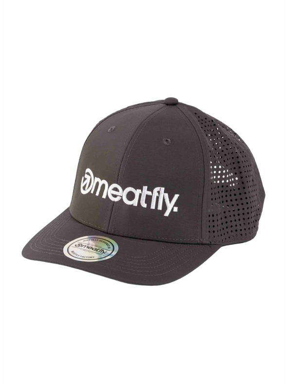 Meatfly Meatfly шапка Nollie Perfor Cap Grey / White Logo | Сива | Размер