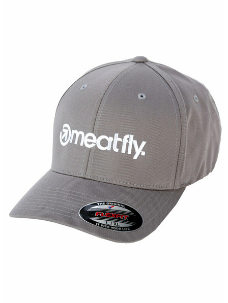 Meatfly Meatfly Brand Flexfit Grey