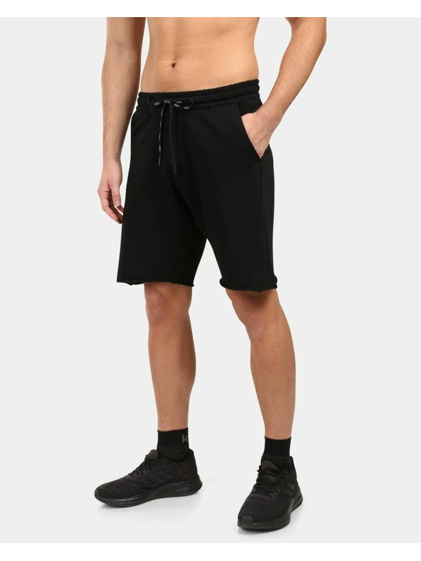 Kilpi Мъжки памучни къси панталони Kilpi TUSCON-M Black