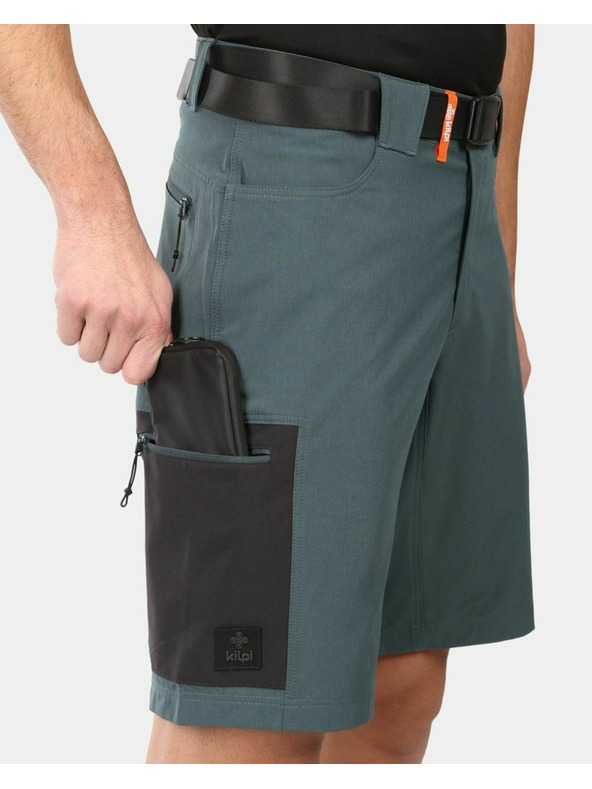 Kilpi Мъжки къси панталони Kilpi NAVIA-M Тъмнозелен