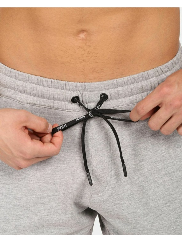 Kilpi Мъжки памучни шорти Kilpi TUSCON-M Светлосив