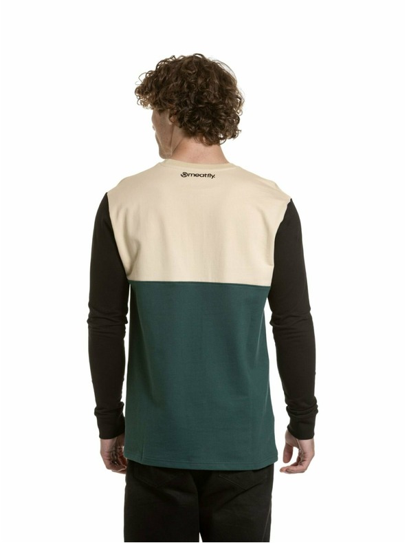 Meatfly Meatfly мъжка тениска с дълъг ръкав Harvey Sand / Botanical
