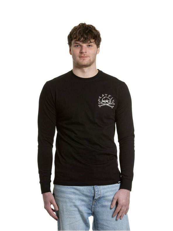 Meatfly Meatfly мъжка тениска с дълъг ръкав Judgement 30 Black