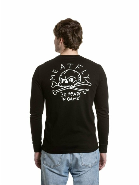 Meatfly Meatfly мъжка тениска с дълъг ръкав Judgement 30 Black