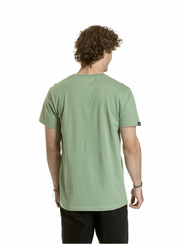 Meatfly Meatfly мъжка тениска Striped Logo Basil