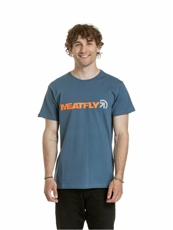 Meatfly Meatfly мъжка тениска Logex Dark Slate | Сива