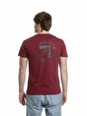 Meatfly Meatfly мъжка тениска Arrow Dark Wine | Червена