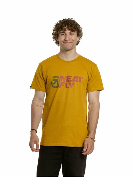 Meatfly Meatfly мъжка тениска Revital Mustard