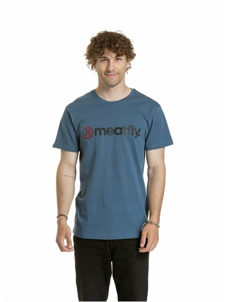 Meatfly Meatfly мъжка тениска Joe Dark Slate | Сива