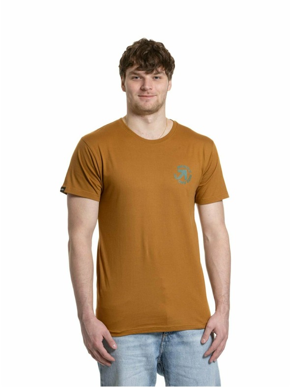 Meatfly Meatfly мъжка тениска Arrow Gold Brown | Кафява