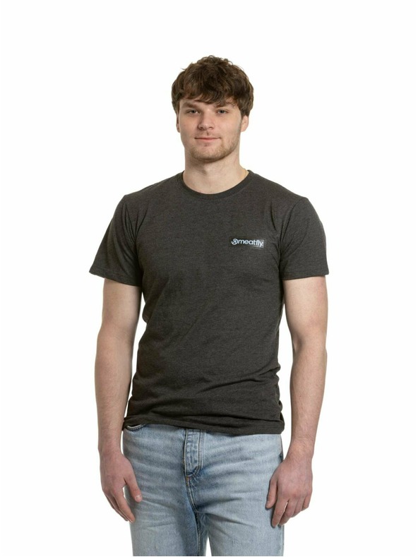 Meatfly Meatfly мъжка тениска Cosmic Charcoal Heather