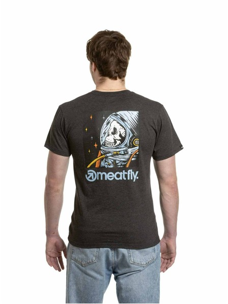 Meatfly Meatfly мъжка тениска Cosmic Charcoal Heather