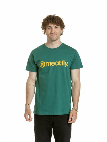 Meatfly Meatfly мъжка тениска MF Logo Forest Green