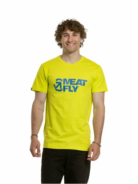 Meatfly Meatfly мъжка тениска Revital Safety Yellow