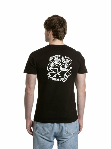 Meatfly Meatfly мъжка тениска Keke Dance Black