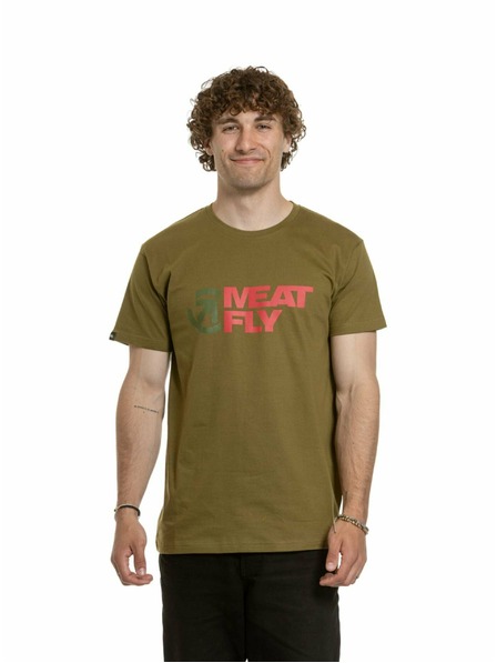 Meatfly Meatfly мъжка тениска Revital Khaki Green