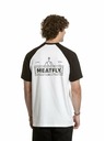 Meatfly Meatfly мъжка тениска Ozzy Raglan White / Black