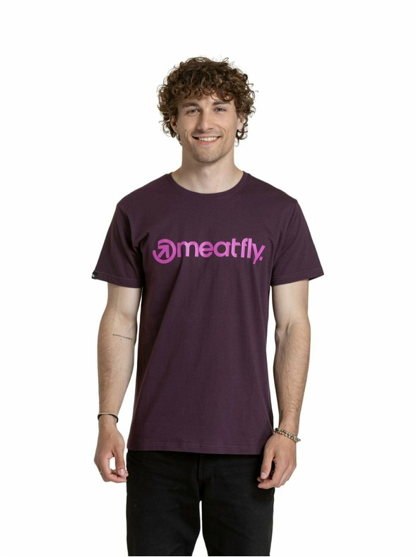 Meatfly Meatfly мъжка тениска MF Logo Blackberry
