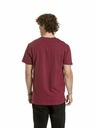 Meatfly Meatfly мъжка тениска Joe Dark Wine | Червена