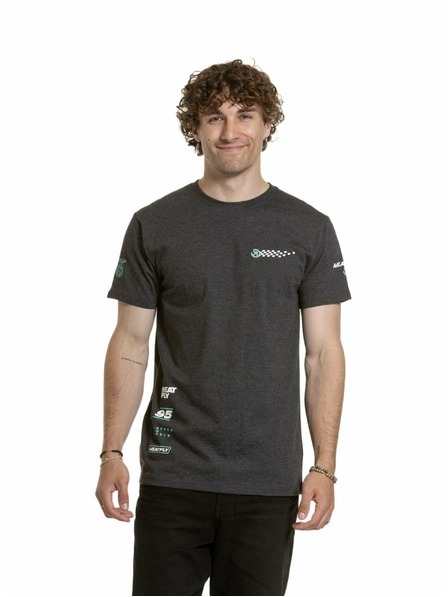 Meatfly Meatfly мъжка тениска Furious Charcoal Heather | Сива