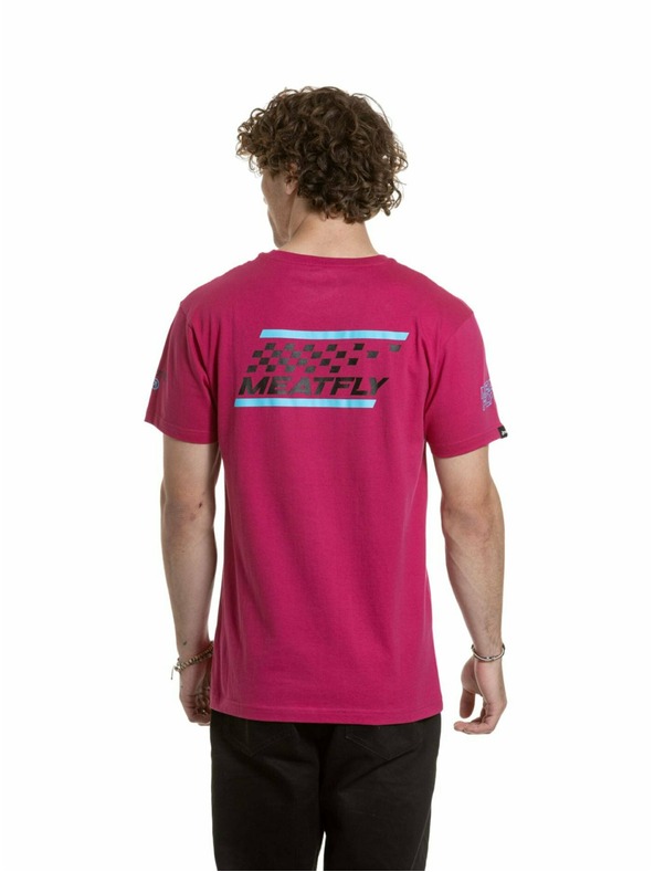 Meatfly Meatfly мъжка тениска Furious Dark Violet