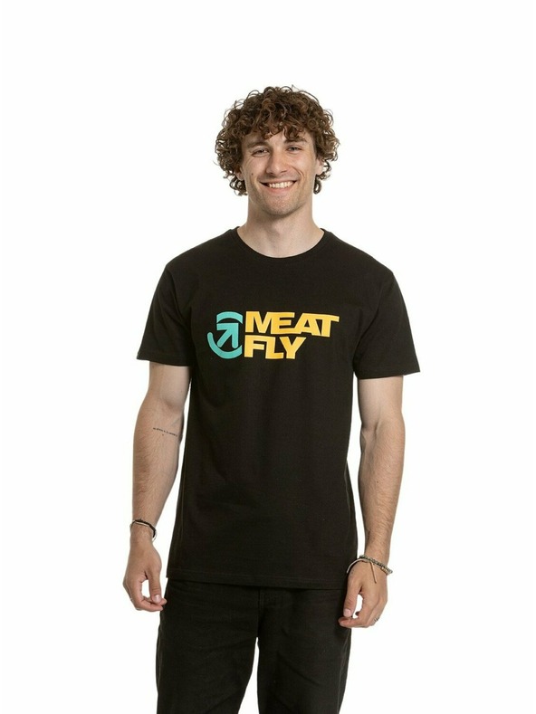 Meatfly Meatfly мъжка тениска Revital Yellow Black