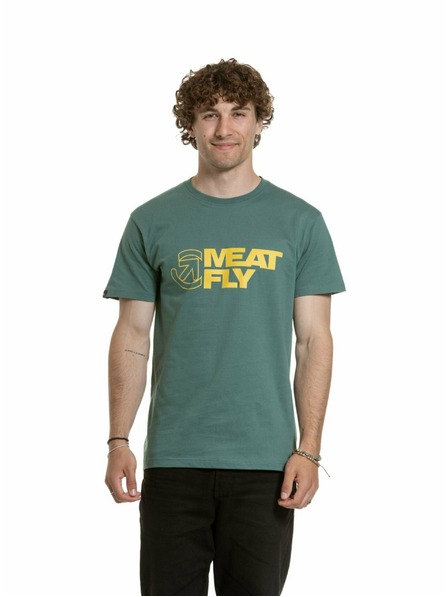 Meatfly Meatfly мъжка тениска Revital Teal Green