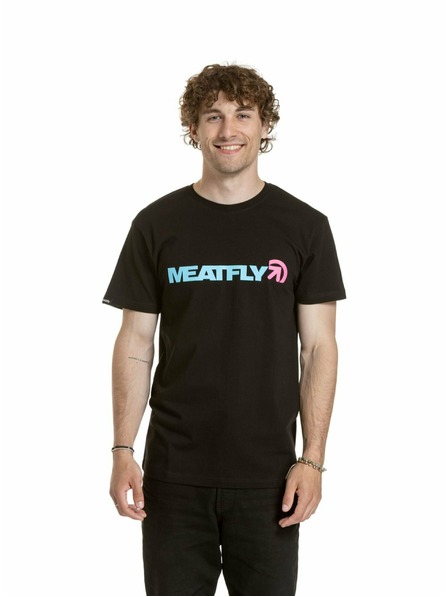 Meatfly Meatfly мъжка тениска Logex Black