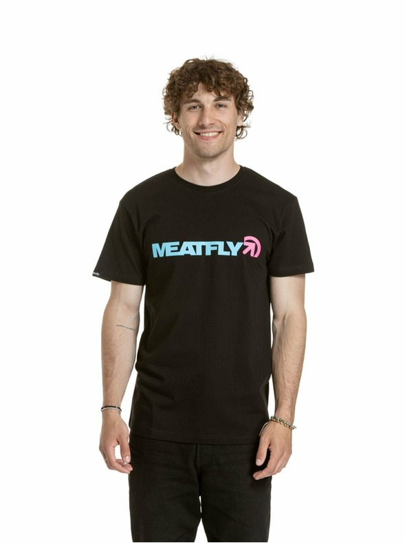 Meatfly Meatfly мъжка тениска Logex Black