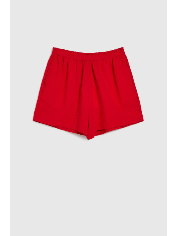 Moodo Дамски къси панталони Moodo - черни