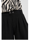 Moodo Дамски къси панталони Moodo - черни