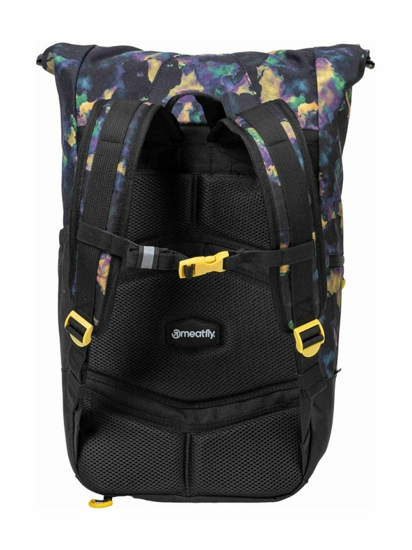 Meatfly Meatfly раница Holler Dark Aquarel 28 L | Черна | Обем 28 L