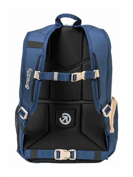 Meatfly Meatfly раница Basejumper Beige / Sea 22 L + МОЛИВНИК | Пясъчна | Обем 22 L