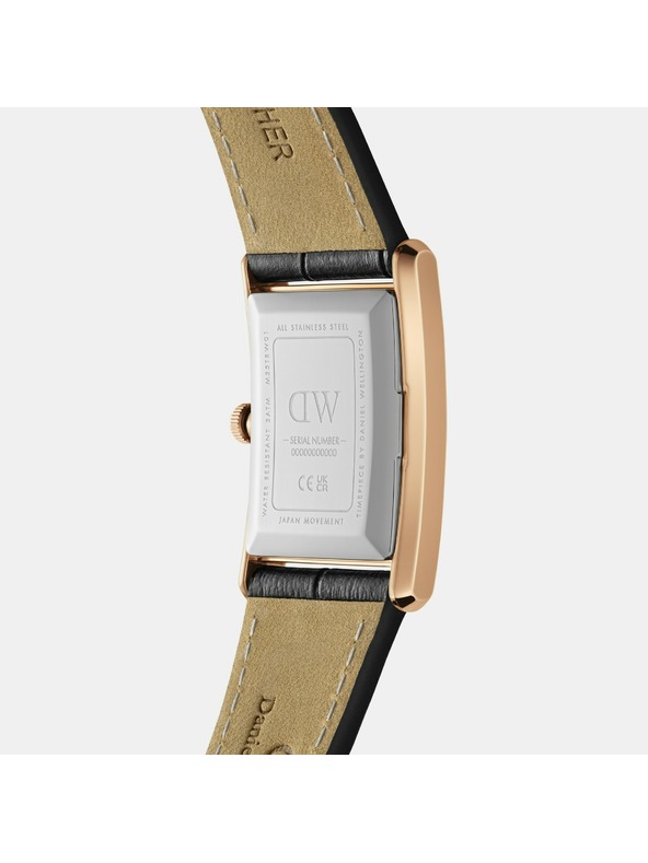 Daniel Wellington Дамски часовник Daniel Wellington Bound Black Crocodile Rose Gold DW00100698
