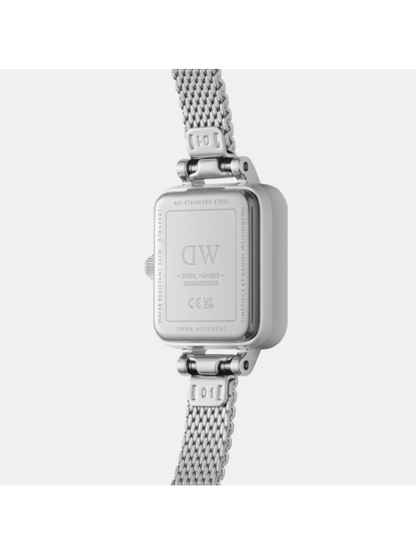 Daniel Wellington Дамски часовник Daniel Wellington Quadro Mini Sterling DW00100726