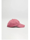 Moodo Розова памучна шапка с козирка